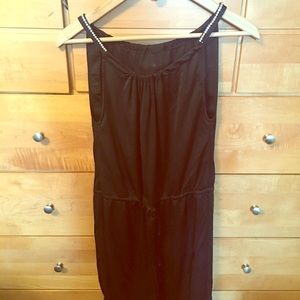 Super cute blingy black party dress, size small